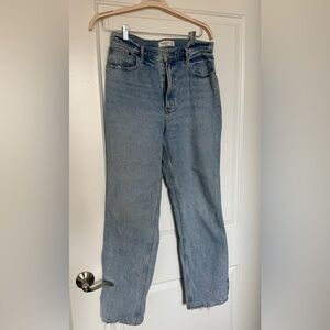 Classic Blue Denim Jeans Abercrombie